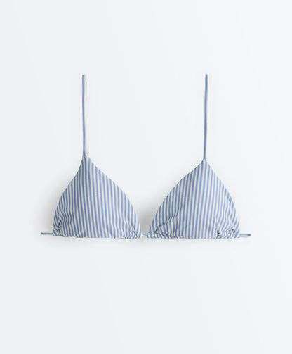 MULTICOLOR STRIPED SIDE-TIE BIKINI