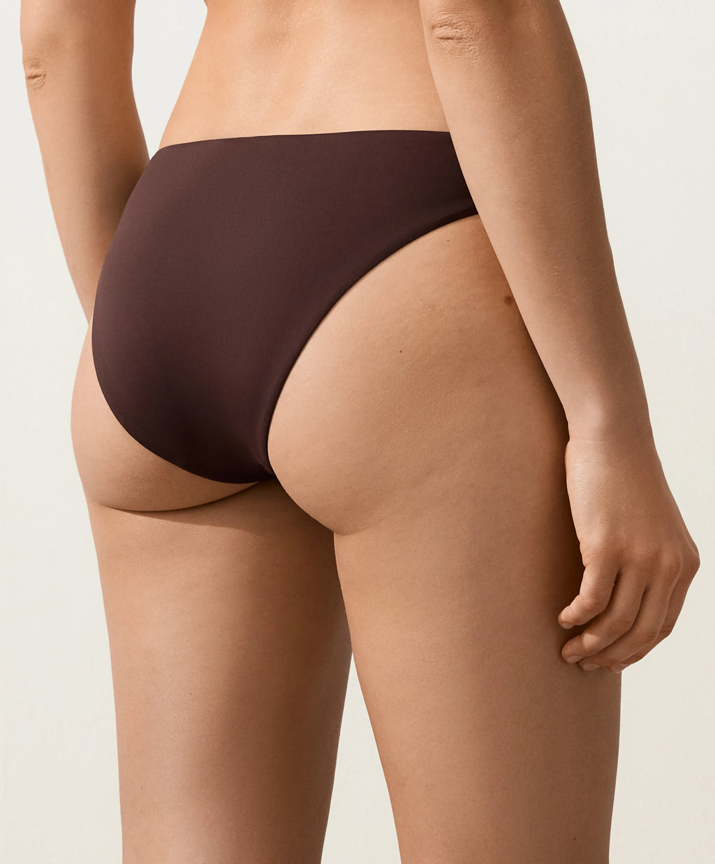Two-Tone Brown Bikini Set, view 11 of 12