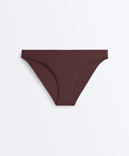 Two-Tone Brown Bikini Set, view 3 of 12