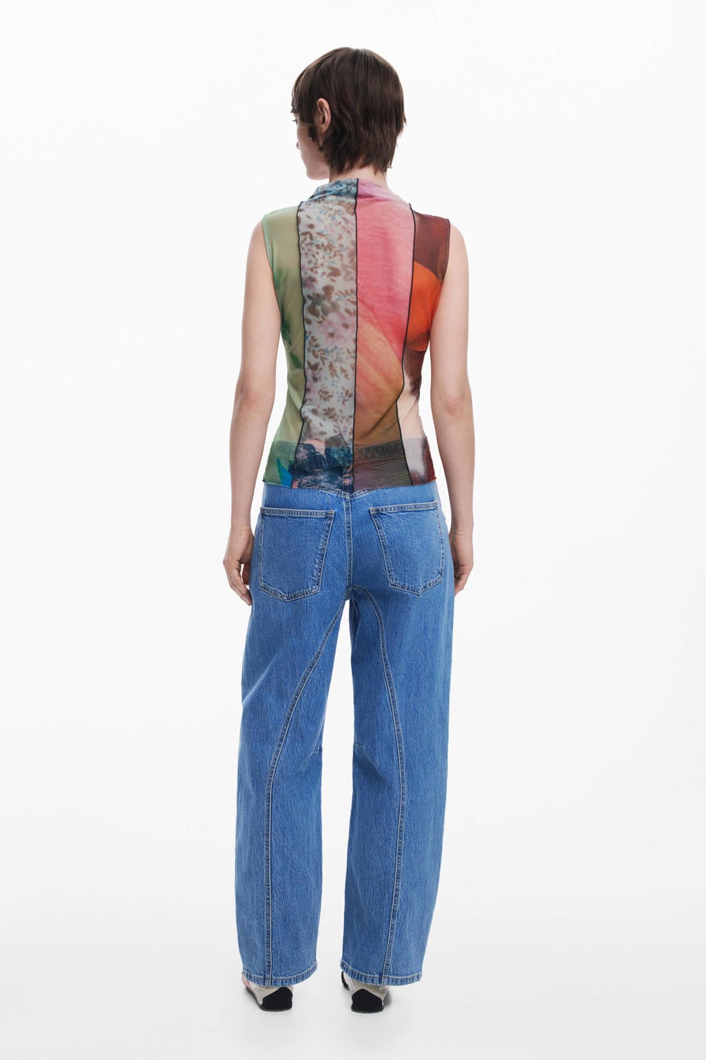 [C1] ARTY PRINT T-SHIRT