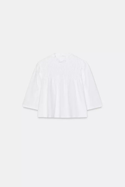 SMOCKED TOP