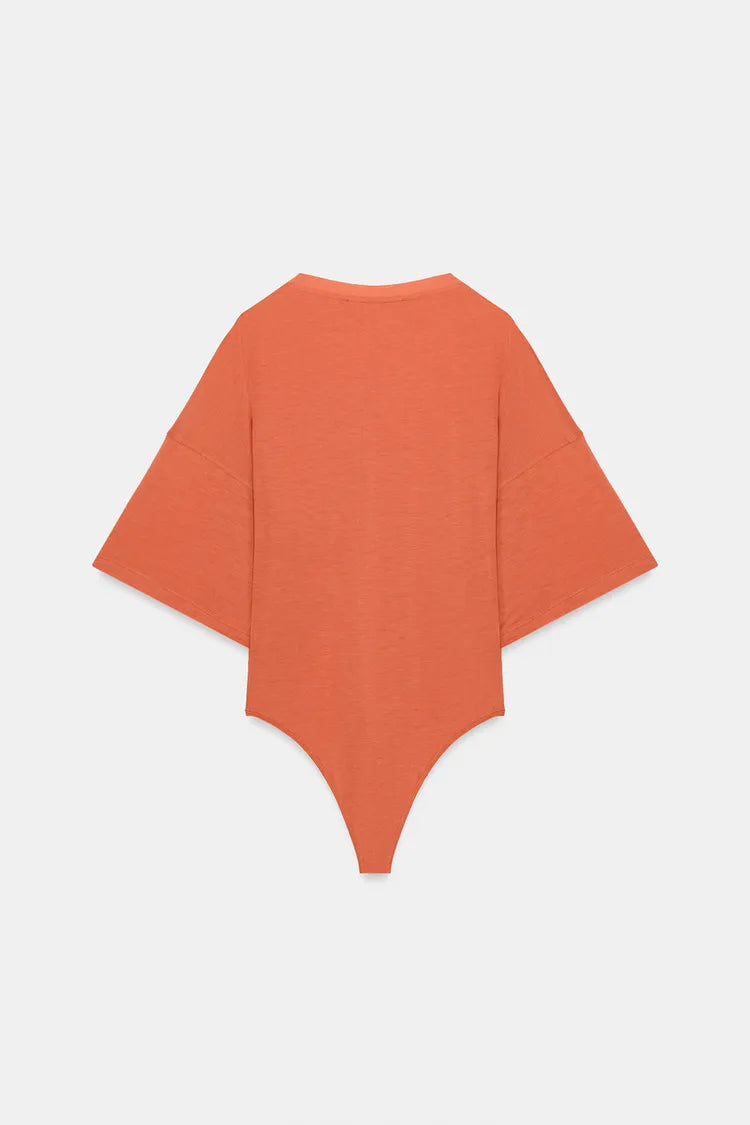 [B4] SHORT SLEEVE BODYSUIT