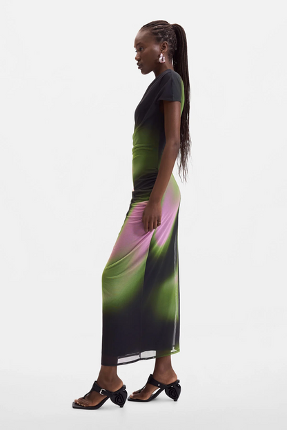 [X2] GRADIENT TULLE DRESS
