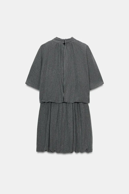 [A2] SHORT VOLUMINOUS DRESS