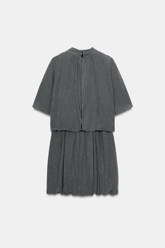 [A2] SHORT VOLUMINOUS DRESS