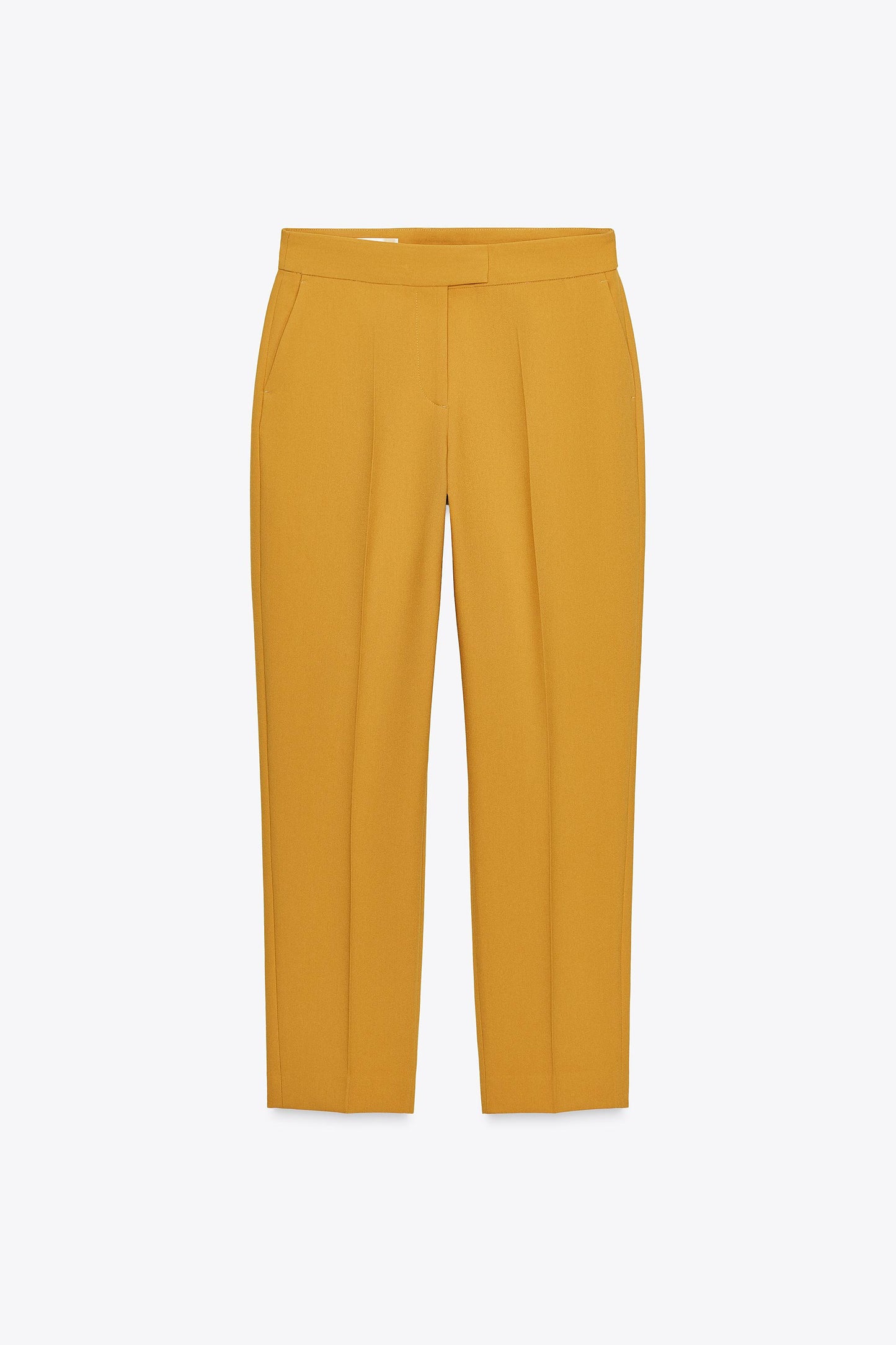 Zara High-Waisted Straight Fit Pants