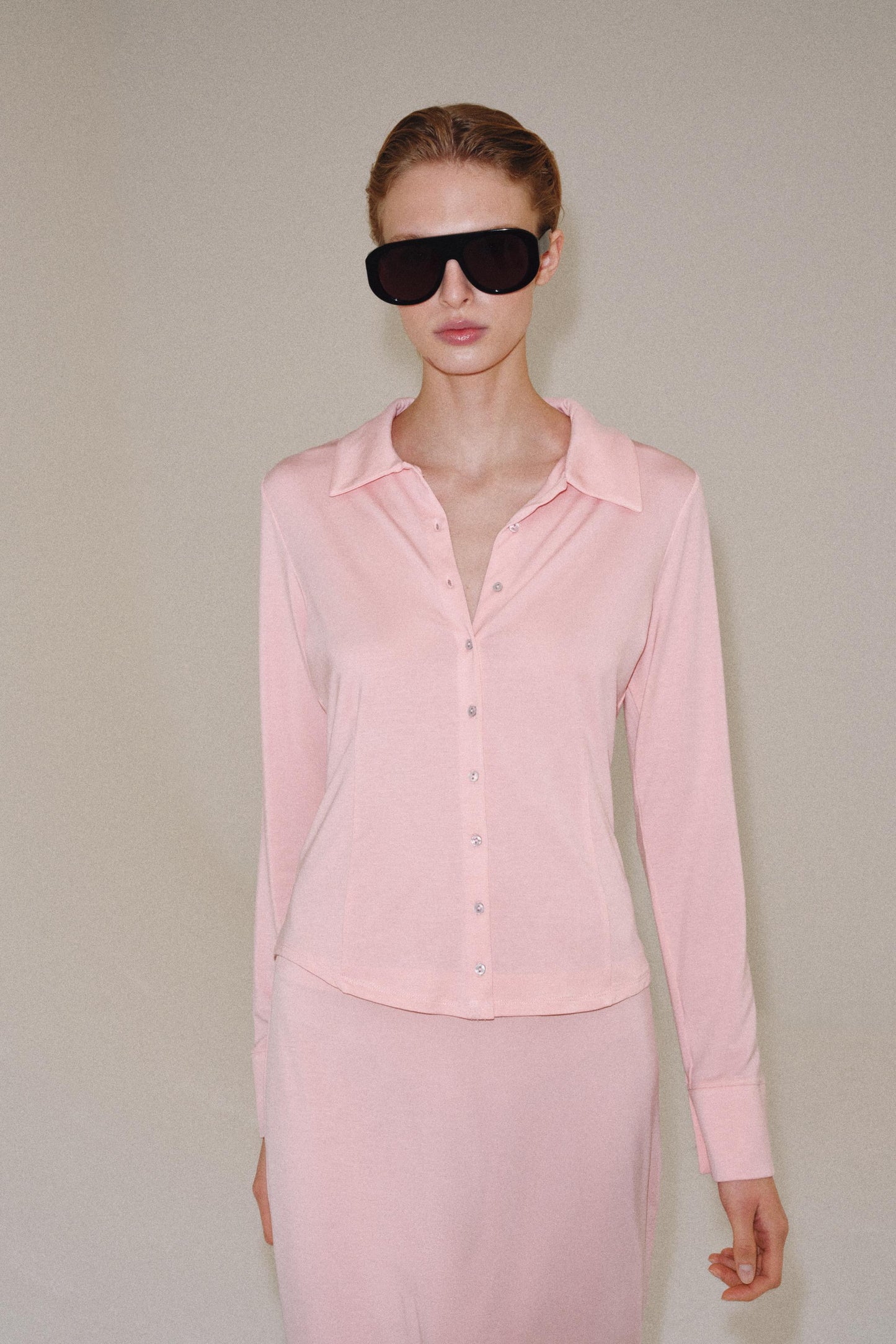 LONG SLEEVE FLOWING SHIRT