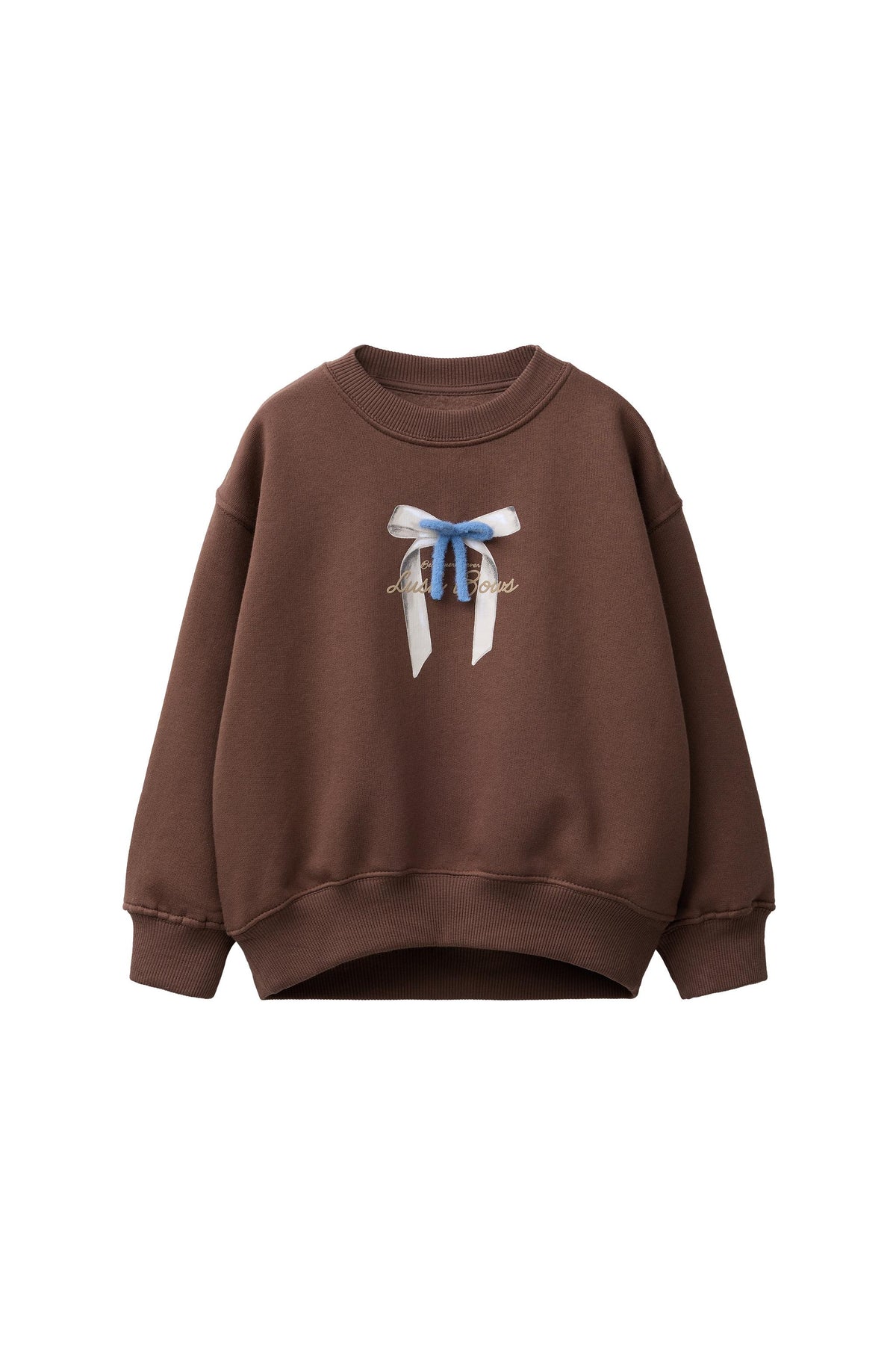SWEAT À INSCRIPTION ET NŒUD