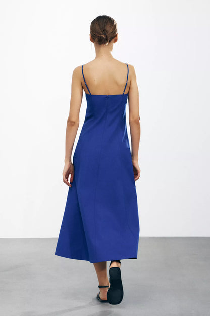 POPLIN DRESS
