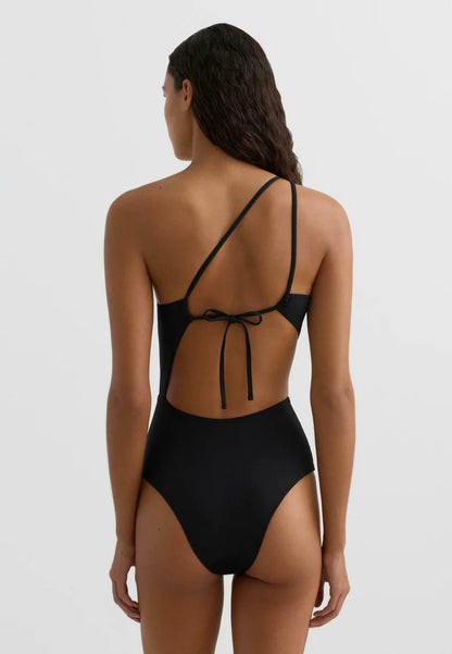 ASYMMETRIC TIE-DETAIL TRIKINI – ELEGANT CUT