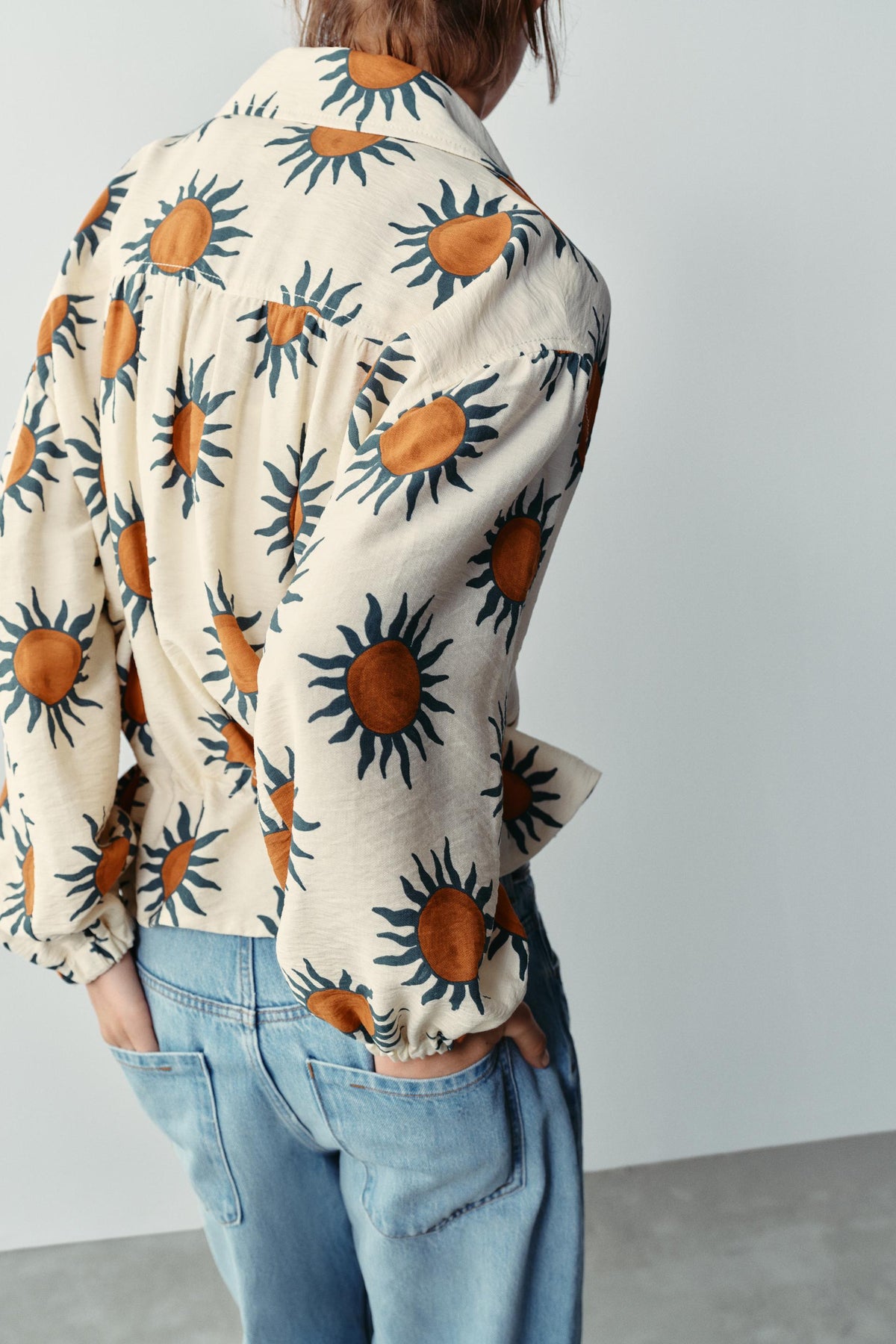 PRINTED BOMBER JACKET