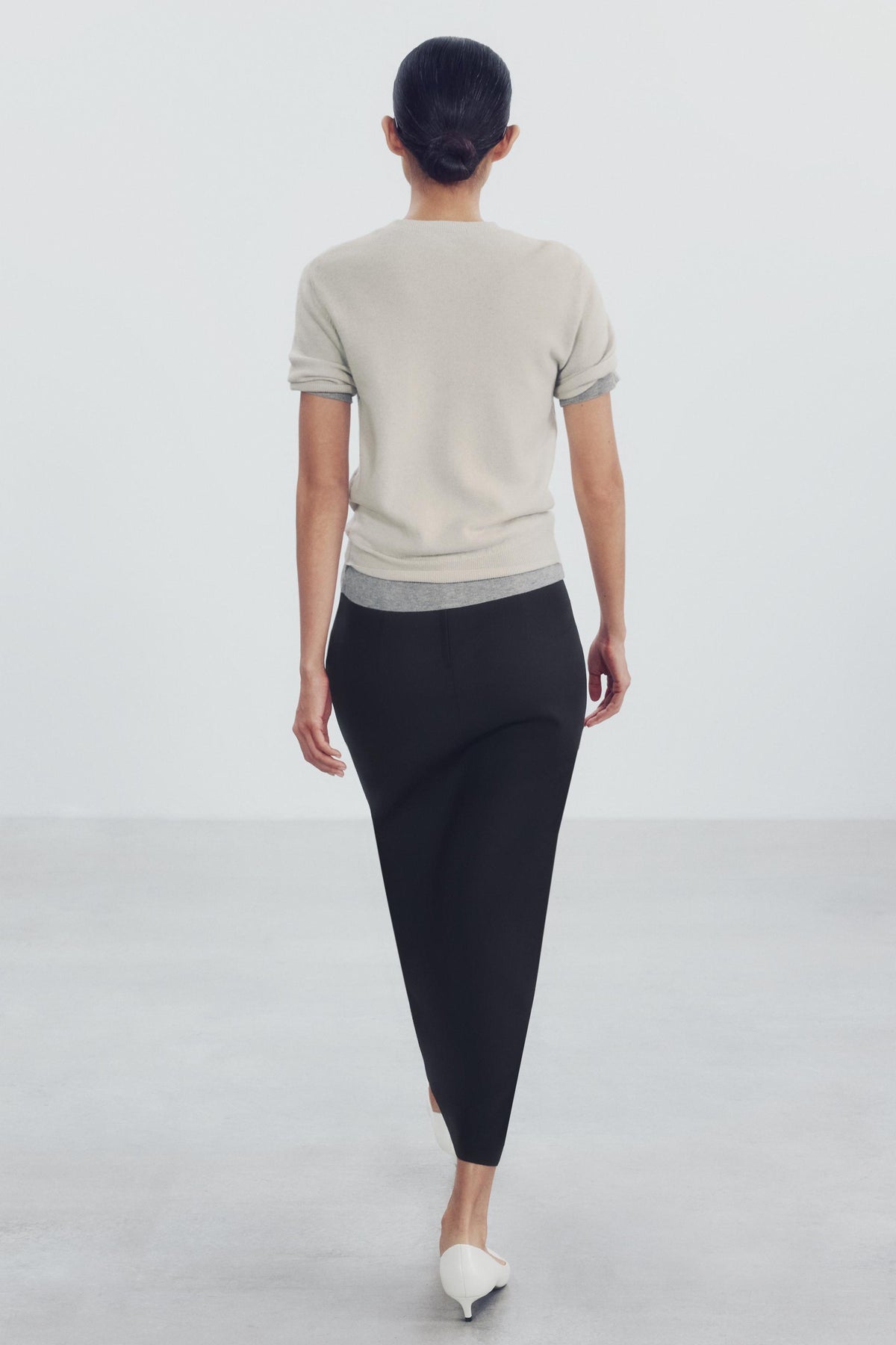 ZARA ZW Collection Straight Skirt