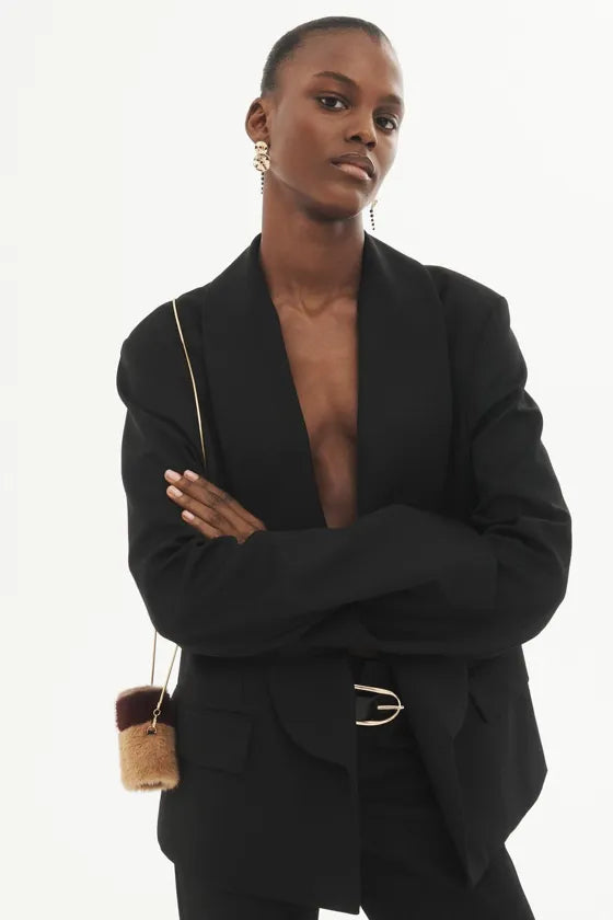 Limited Edition Tuxedo-Style Wool Blazer