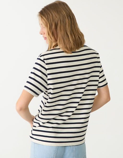 [E3] STRIPED T-SHIRT