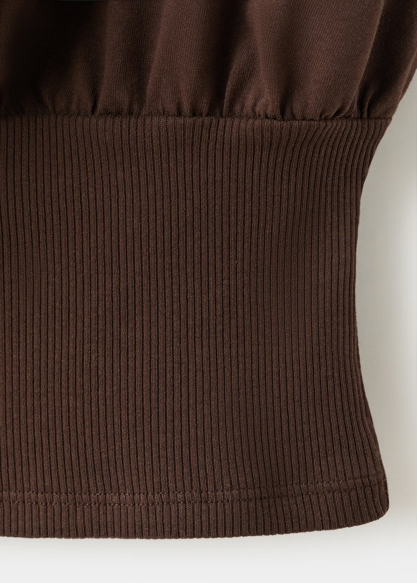 GATHERED BOAT NECK TOP