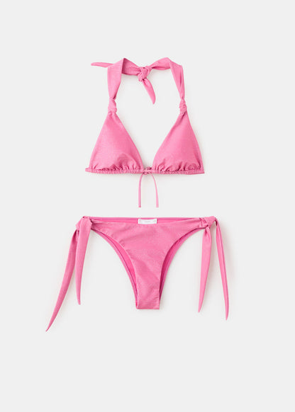 SPARKLE BIKINI WITH BRAZILIAN BRIEFS