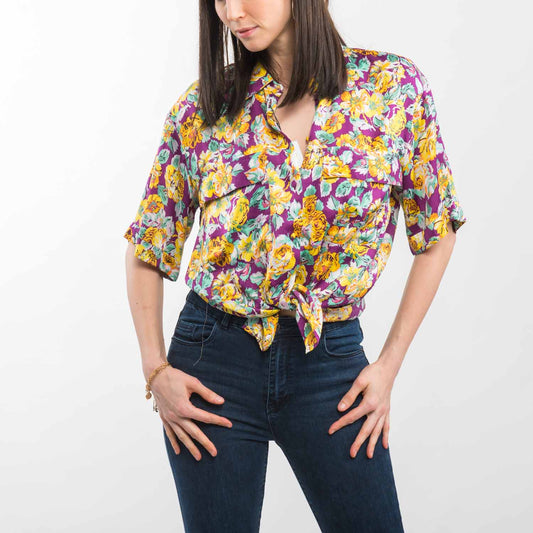Shirt ZARA floral print