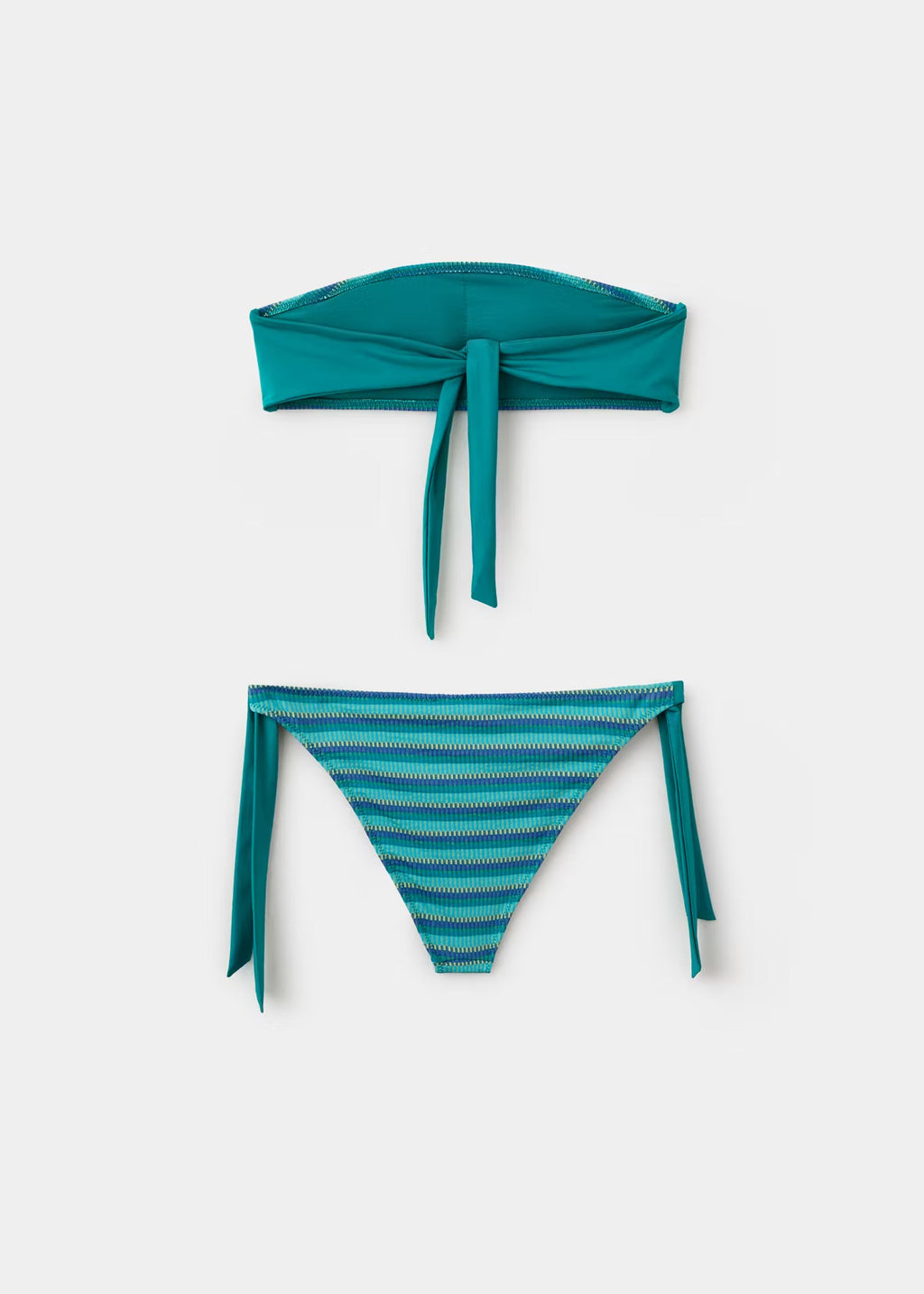 Ocean Breeze Bandeau Bikini Set, view 4 of 6