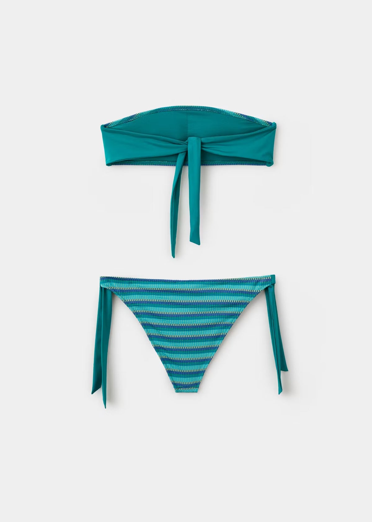 Ocean Breeze Bandeau Bikini Set, view 4 of 6