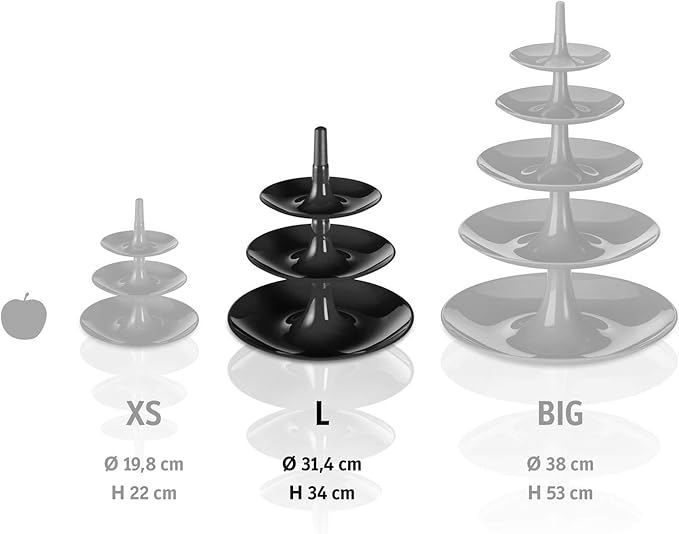 KOZIOL BABELL PLATE, TRAY, SERVING STAND