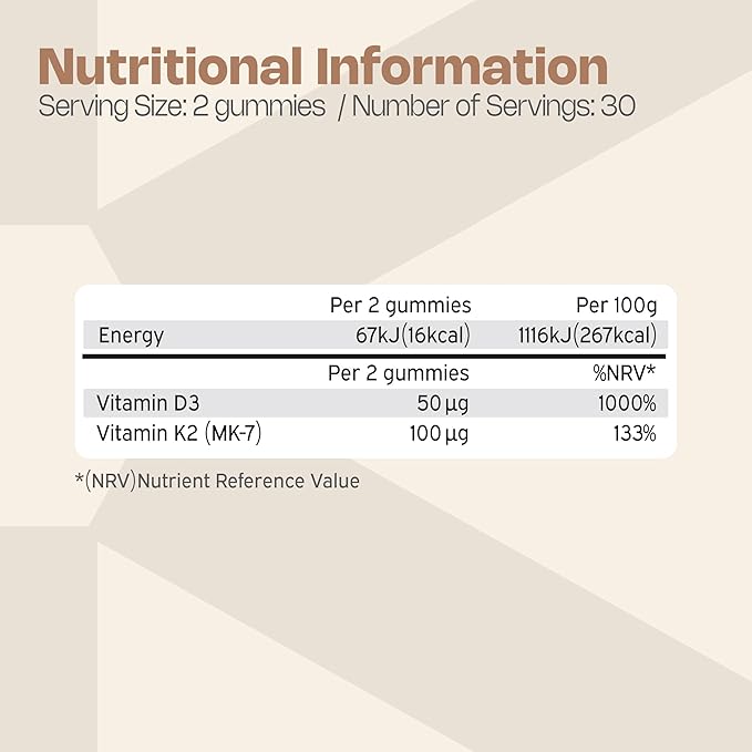 NUTRIBURST - VITAMIN D3 + K2