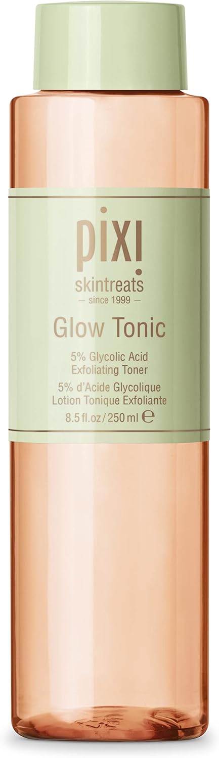 PIXI GLOW TONIC – TONIQUE EXFOLIANT 5% ACIDE GLYCOLIQUE – ÉCLAT & PEAU LISSE – 250 ML