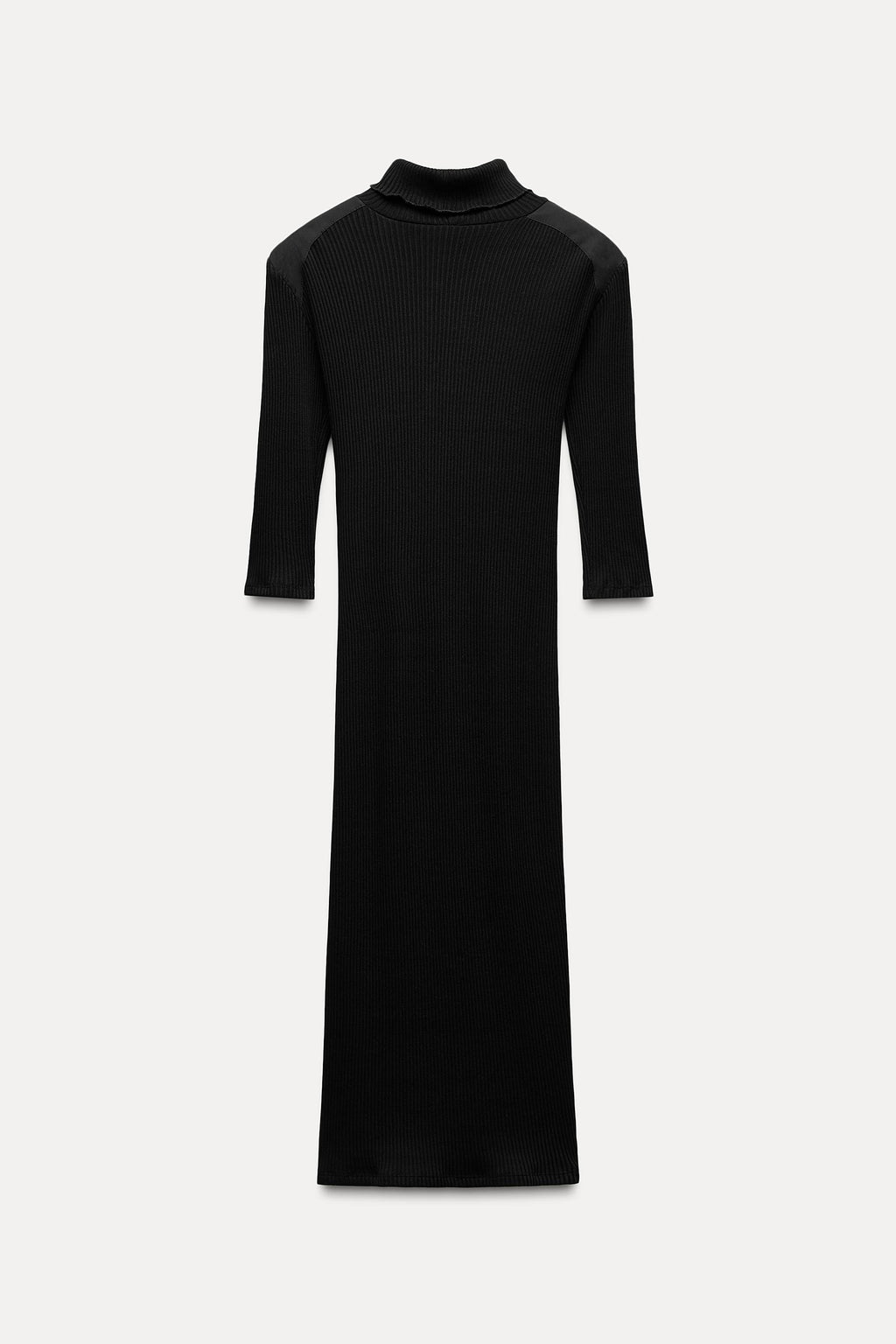 Zara Ribbed Midi Dress