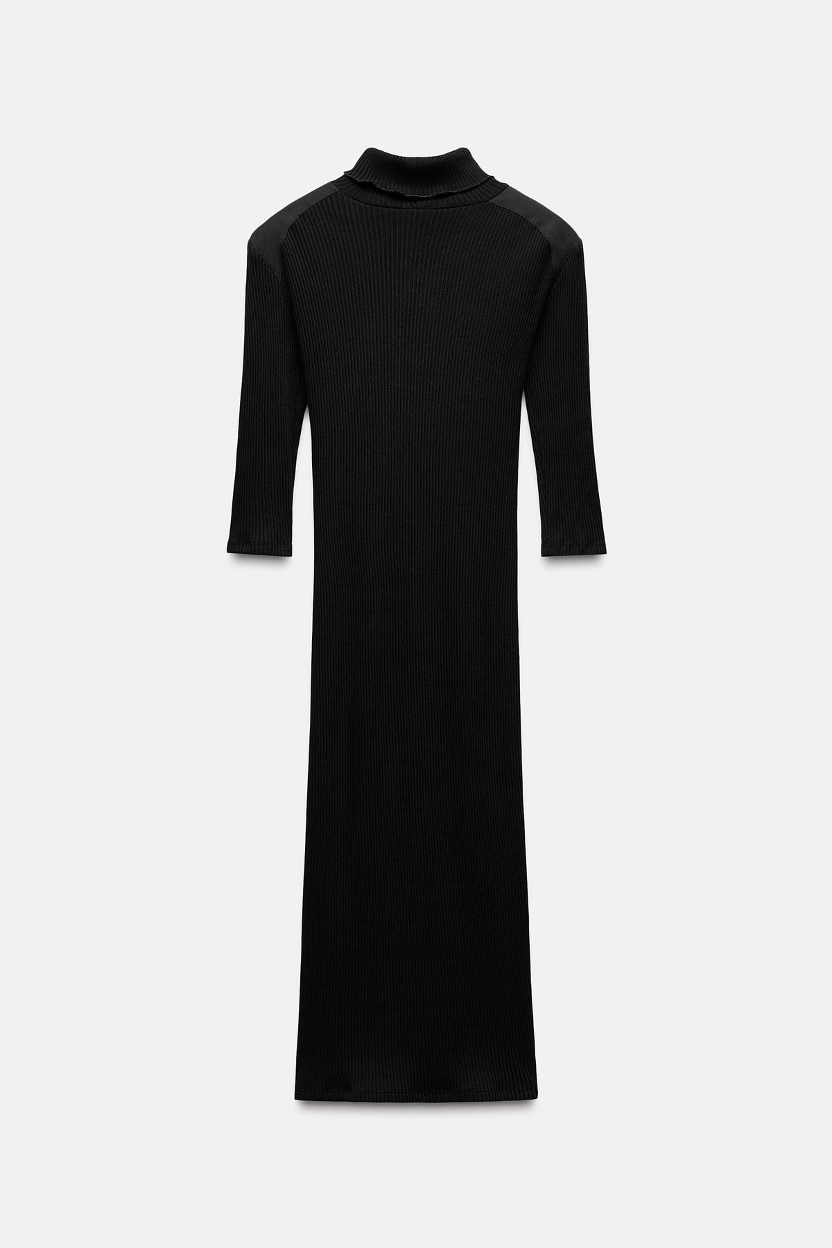 Zara Ribbed Midi Dress