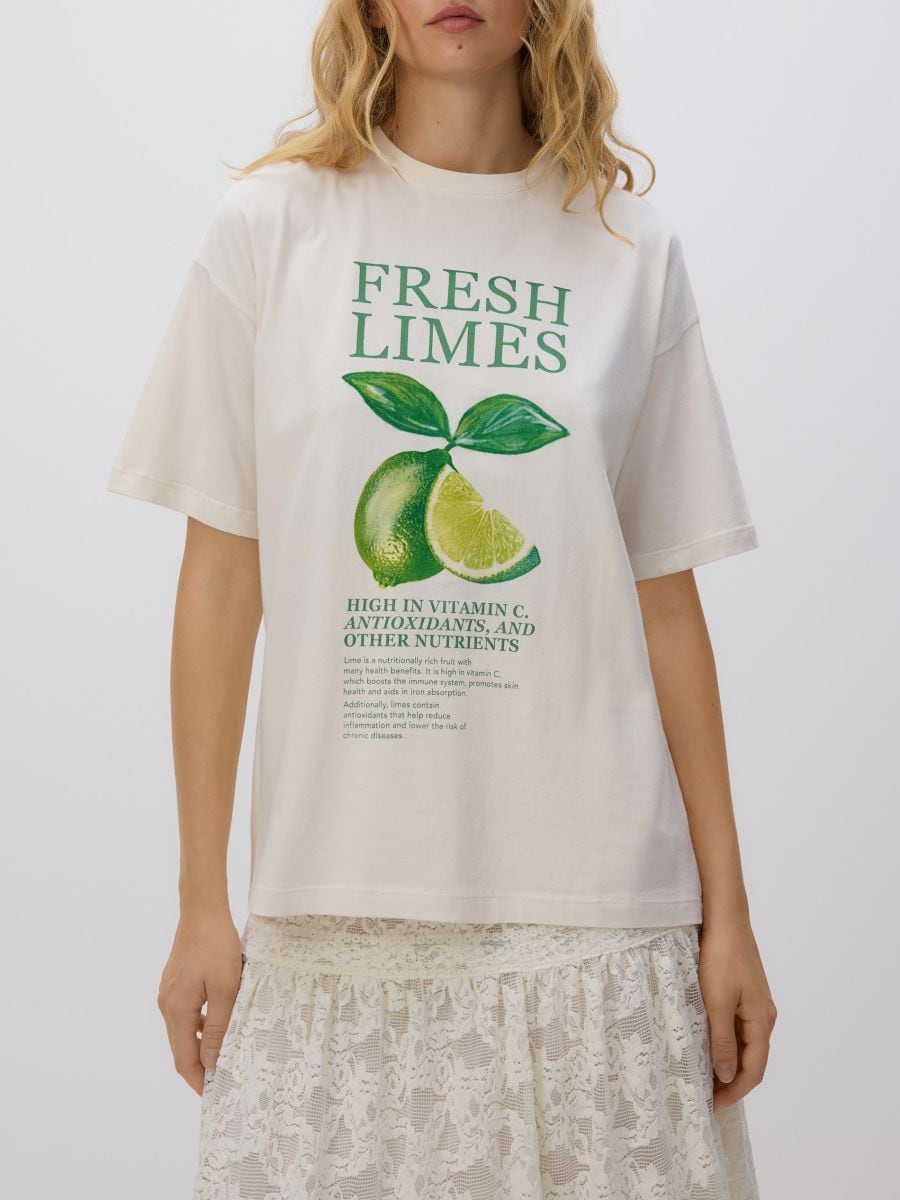 T-SHIRT WITH PRINT