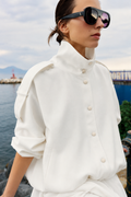 HIGH COLLAR BOMBER JACKET