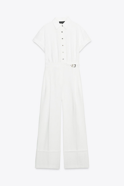 CREPE JUMPSUIT – ELEGANT FLOWY FIT
