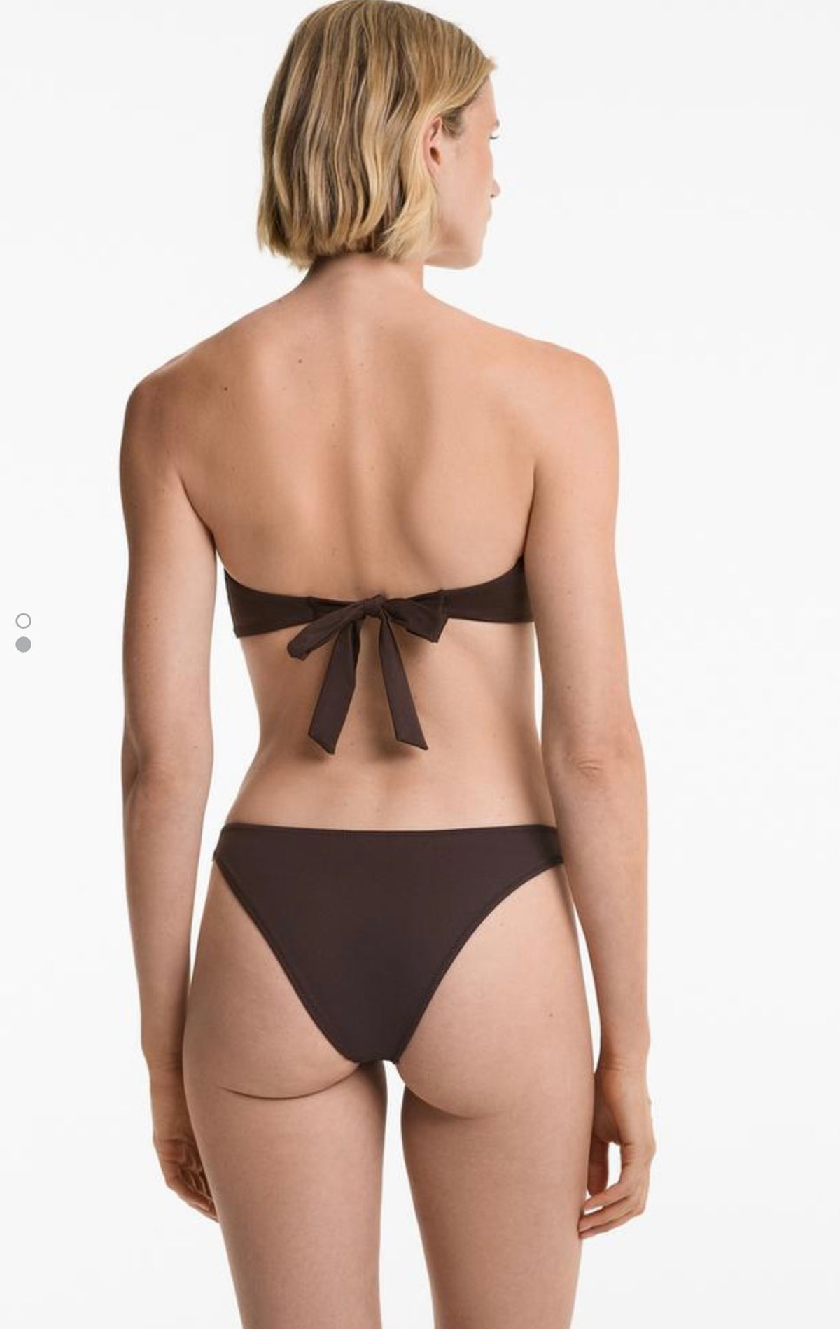 Brown Braided Bikini Set, view 4 of 5