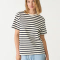 [E3] STRIPED T-SHIRT