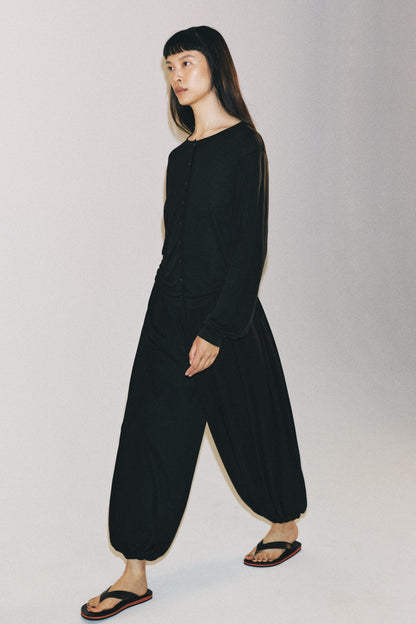 [D1] FLOWING SAROUEL TROUSERS