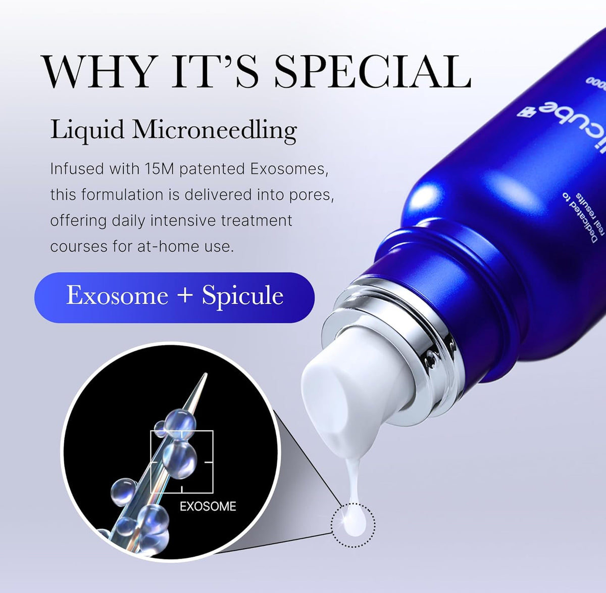 MEDICUBE ZERO EXOSOME SHOT 2000 – SÉRUM BOOSTER PEAU – EXOSOMES, AHA BHA PHA – TEXTURE & PORES – 30 ML
