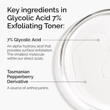 THE ORDINARY GLYCOLIC ACID 7% EXFOLIATING TONER 240ML