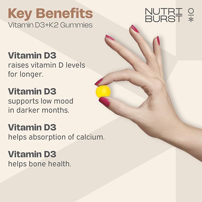 NUTRIBURST - VITAMIN D3 + K2
