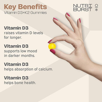 NUTRIBURST - VITAMIN D3 + K2