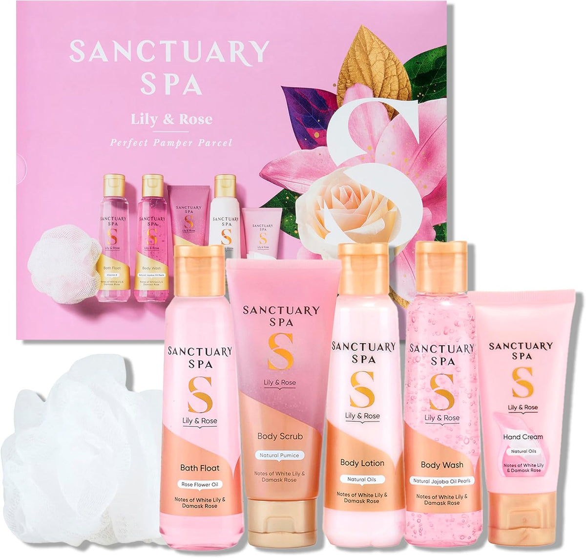 SANCTUARY SPA LILY & ROSE PAMPER PARCEL