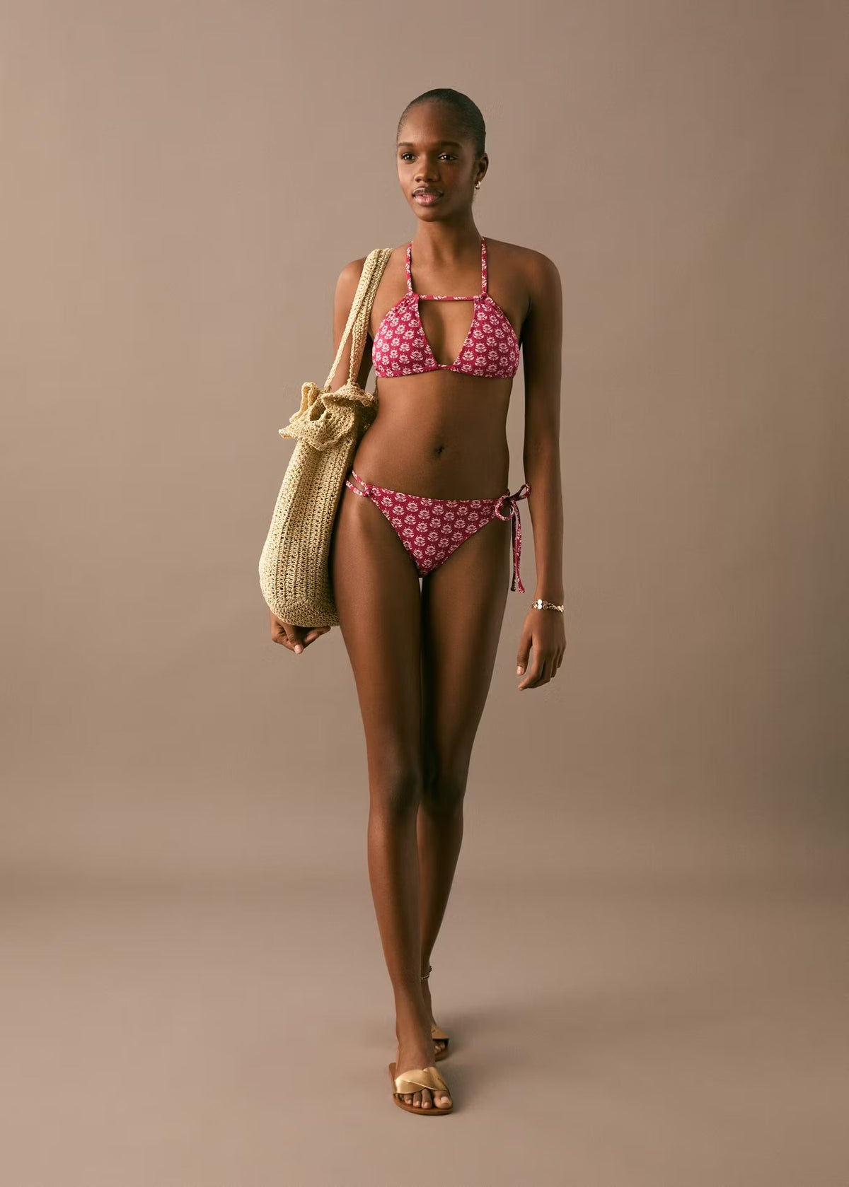 Multi-Position Printed Bikini Set, view 4 of 5