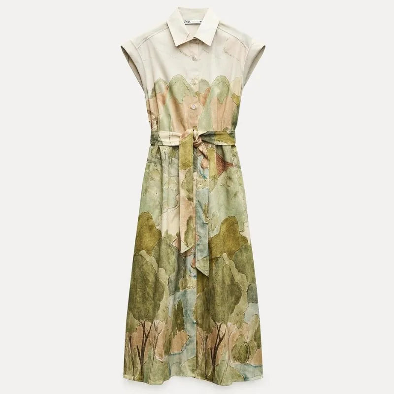 ROBE BOTANIQUE – ÉLÉGANCE NATURELLE