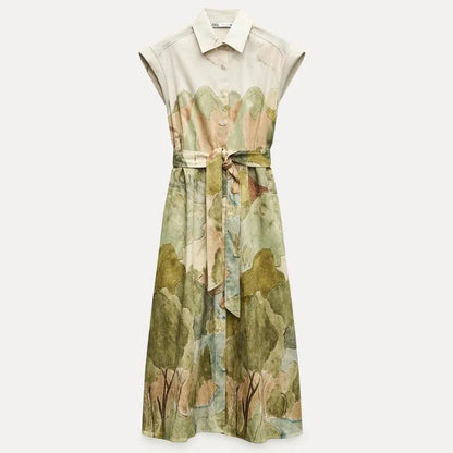 ROBE BOTANIQUE – ÉLÉGANCE NATURELLE