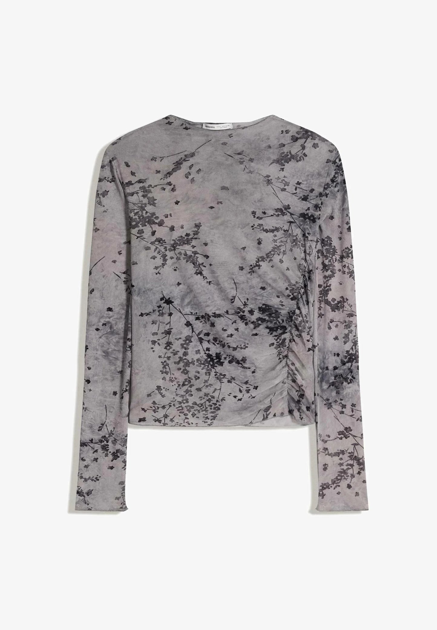 RUCHED LONG SLEEVE