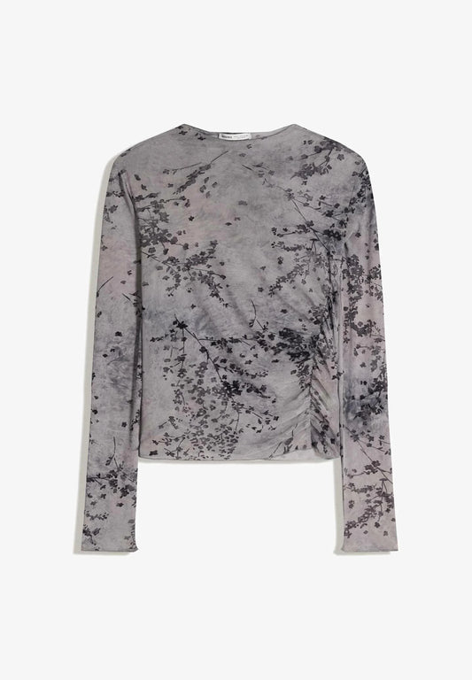 RUCHED LONG SLEEVE