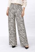 [X5] FLOWY WIDE-LEG HIGH-WAIST PANTS