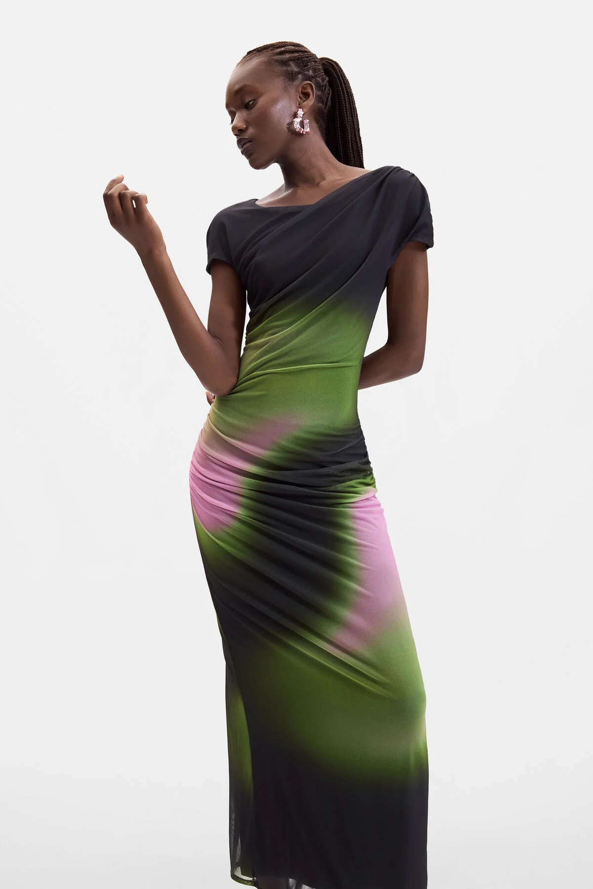 [X2] GRADIENT TULLE DRESS