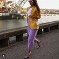 ZARA YELLOW TAILORED BLAZER WITH POCKETS