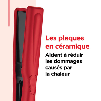 REVLON Smooth Results – Lisseur professionnel avec brosse set