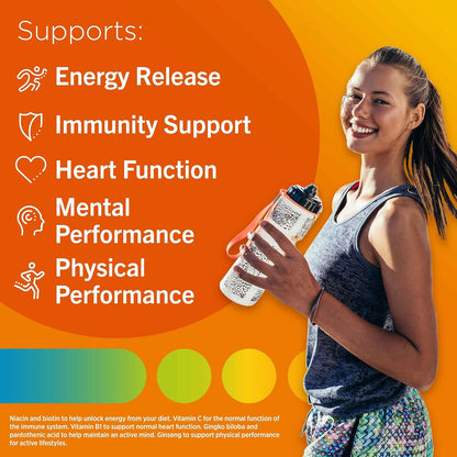 CENTRUM PERFORMANCE MULTIVITAMINES & MINÉRAUX – ÉNERGIE & CONCENTRATION – 60 COMPRIMÉS