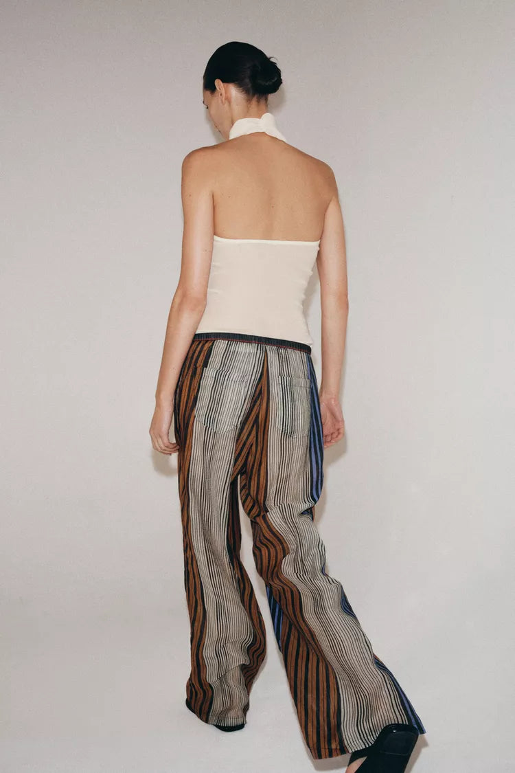 [X5]  PYJAMA STYLE TROUSERS – ZW COLLECTION